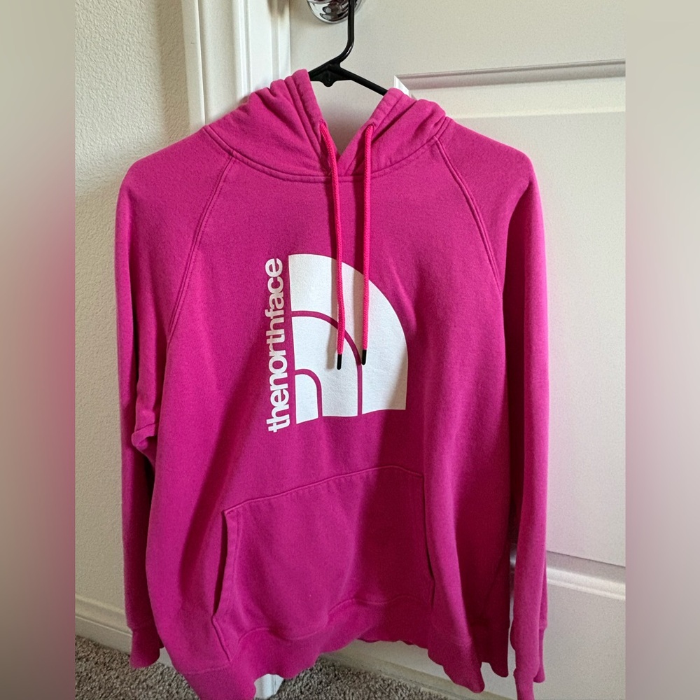 The North Face Fuchsia Hoodie
